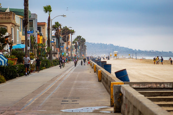 Striking Routes to Ride your E-bike Along San Diego, California